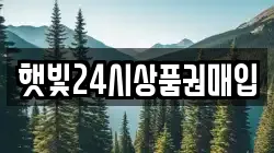 햇빛24시상품권매입
