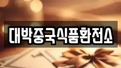 대박중국식품환전소