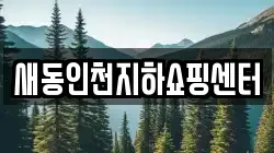 새동인천지하쇼핑센터