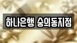 하나은행 숭의동지점