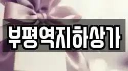 부평역지하상가