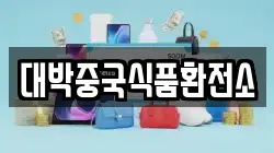대박중국식품환전소