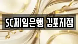 SC제일은행 김포지점