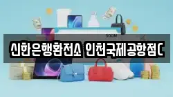 신한은행환전소 인천국제공항점C