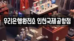우리은행환전소 인천국제공항점