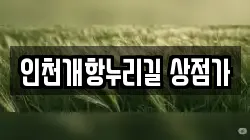 인천개항누리길 상점가