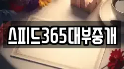 스피드365대부중개