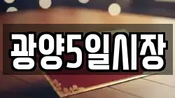 광양5일시장