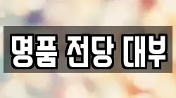 명품 전당 대부