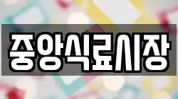 중앙식료시장