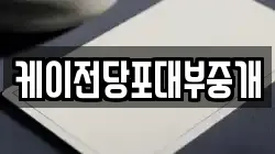 케이전당포대부중개