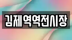 김제역역전시장