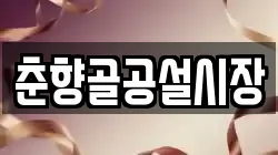 춘향골공설시장