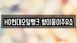 HD현대오일뱅크 향이몽이주유소