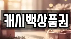 캐시백상품권