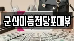 군산미듬전당포대부