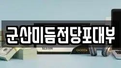 군산미듬전당포대부