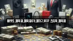 빠렛트,폐목재,폐목재수거,폐가구,MDF,전지목,페목제