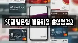 SC제일은행 세종지점 홍성영업소