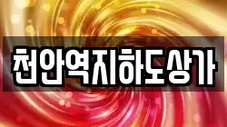 천안역지하도상가