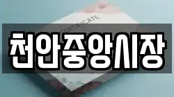 천안중앙시장