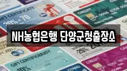 NH농협은행 단양군청출장소