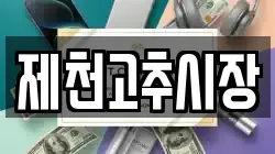 제천고추시장