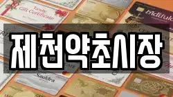 제천약초시장