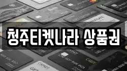 청주티켓나라 상품권