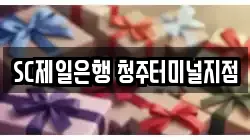 SC제일은행 청주터미널지점