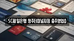 SC제일은행 청주터미널지점 충주영업소