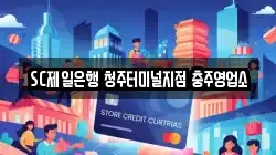 SC제일은행 청주터미널지점 충주영업소