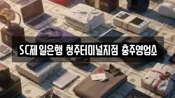 SC제일은행 청주터미널지점 충주영업소