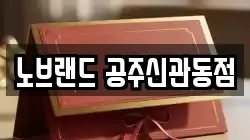 노브랜드 공주신관동점