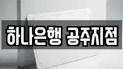 하나은행 공주지점