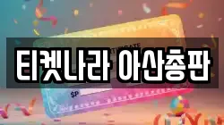 티켓나라 아산총판