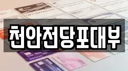 천안전당포대부