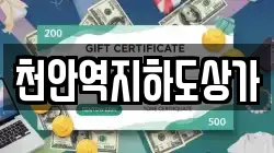 천안역지하도상가