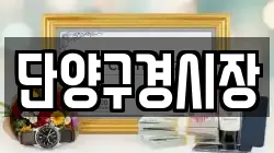 단양구경시장