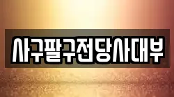 사구팔구전당사대부