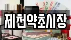제천약초시장