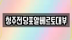 청주전당포알베르토대부