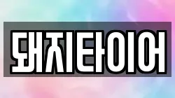 돼지타이어